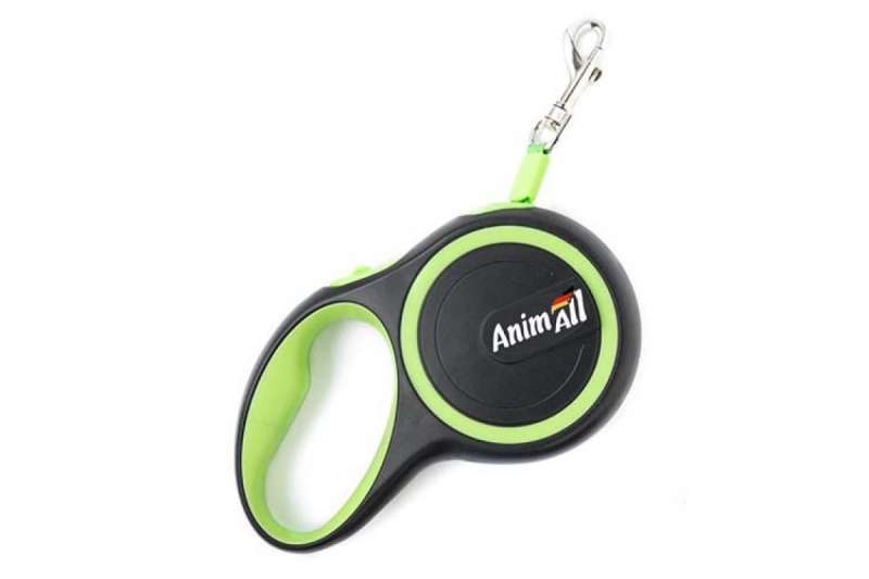 AnimAll (ЭнимАлл) S - Поводок-рулетка для собак, лента (3 м, до 15 кг) (S) в E-ZOO