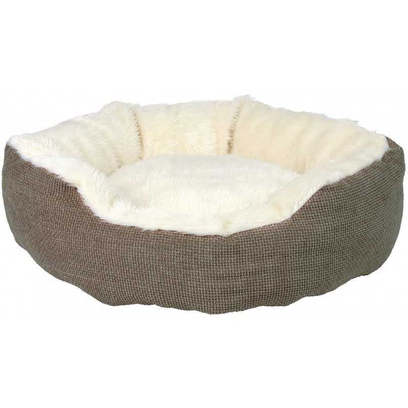 Trixie (Трикси) Yuma Bed - Круглый лежак с меха для кошек и собак мелких пород (45 см) в E-ZOO