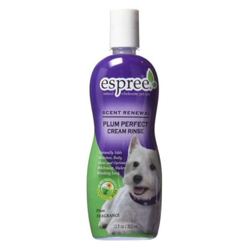 Espree (Эспри) Plum Perfect Cream Rinse - Крем-ополаскиватель с ароматом сливы для собак и кошек - Фото 3