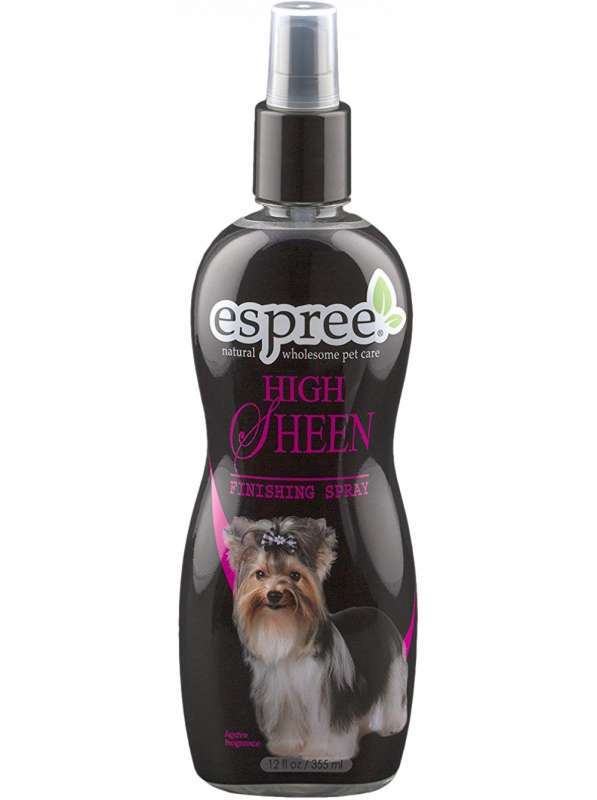 Espree (Эспри) High Sheen Finishing Spray - Спрей с интенсивным блеском для собак Шоу-класса - Фото 4
