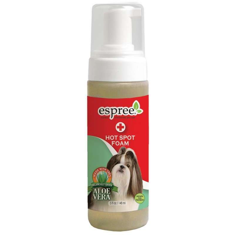 Espree (Еспрі) Hot Spot Foam - Лікувальна піна для миття з маслом чайного дерева, ромашкою і алое для собак (148 мл) в E-ZOO