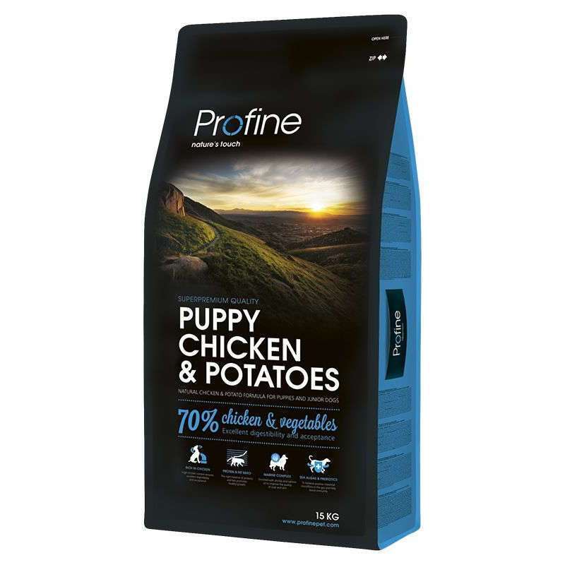 Profine (Профайн) Puppy Chicken&Potatoes - Сухой корм для щенков с курицей и картофелем