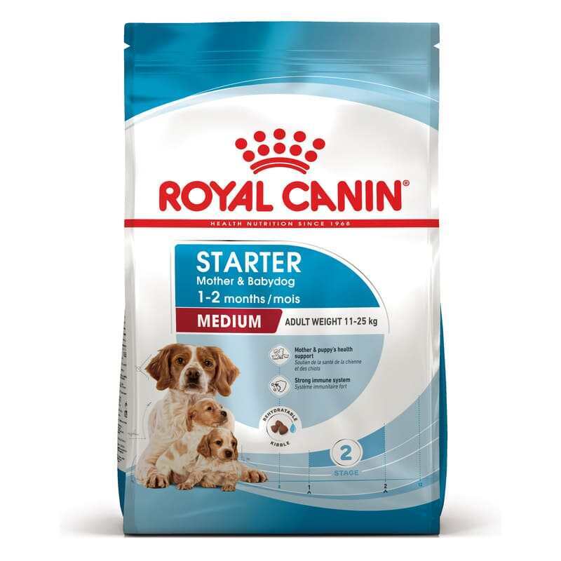 Royal Canin (Роял Канин) Medium Starter Mother&Babydog - Сухой корм для самок и щенков до 2-х месяцев