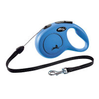 Flexi (Флекси) New Classic S Long cord - Поводок-рулетка для собак мелких пород, длинный трос (8 м, до 12 кг) (S) в E-ZOO