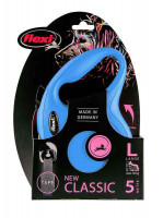 Flexi (Флекси) New Classic L - Поводок-рулетка для собак, лента (5 м, до 50 кг) - Фото 2