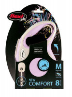 Flexi (Флекси) New Comfort Long М - Поводок-рулетка для собак средних пород, длинный трос (8 м, до 20 кг) - Фото 6