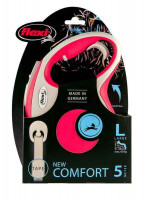 Flexi (Флекси) New Comfort L - Поводок-рулетка для собак крупных пород, лента (5 м, до 60 кг) - Фото 7