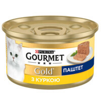 Gourmet (Гурме) Gold - Консервований корм з куркою для дорослих котів (85 г) в E-ZOO
