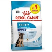 Royal Canin Maxi Puppy - Сухий корм для цуценят від 2 до 15 місяців (3+1 кг) в E-ZOO