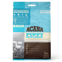 Acana (Акана) Puppy Small Breed Recipe – Сухой корм с мясом цыпленка для щенков малых пород (340 г)