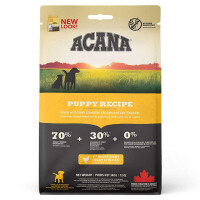 Acana (Акана) Puppy Recipe – Сухой корм с мясом цыпленка для щенков средних пород (340 г)