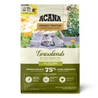 Acana Grasslands Cat - Сухой корм с мясом утки, курицы и яйцами для кошек всех возрастов (1,8 кг) в E-ZOO