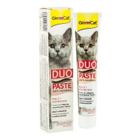 GimСat (ДжимКэт) Anti-Hairball Duo-Paste Chicken + Malt - Паста с курицей для выведения шерсти у взрослых кошек (50 г) в E-ZOO
