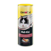 GimСat (ДжимКет) Malt-Kiss - Вітаміни для виведення шерсті з шлунку котів (450 г/600 шт) в E-ZOO