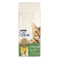 Cat Chow (Кэт Чау) Sterilised - Сухой корм с курицей для кастрированных котов и стерилизованных кошек - Фото 5
