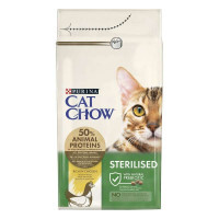 Cat Chow (Кэт Чау) Sterilised - Сухой корм с курицей для кастрированных котов и стерилизованных кошек - Фото 3