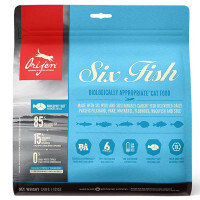 Orijen (Ориджен) 6 Fish Cat&Kitten - Сухой корм с 6 видами рыбы для котов всех пород и всех стадий жизни