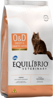 Equilibrio Veterinary (Эквилибрио Ветеринари) Cat Obesity & Diabetic - Сухой лечебный корм для котов, страдающих от ожирения и сахарного диабета (500 г)