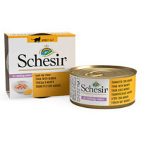 Schesir (Шезір) Tuna Mango - Консервований корм з тунцем і манго для дорослих котів (шматочки у власному соку) (75 г) в E-ZOO