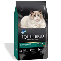 Equilibrio (Эквилибрио) Cat Mature Neutered Indoor - Сухой корм с курицей для взрослых кастрированных котов и стерилизованных кошек старше 7-ми лет (500 г)