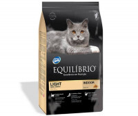 Equilibrio (Еквілібріо) Cat Adult Light Indoor - Сухий корм з куркою та рибою для котів схильних до повноти (500 г) в E-ZOO