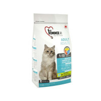 1st Choice (Фест Чойс) Healthy Skin&Coat - Сухий корм з лососем для дорослих котів для здорової шкіри і блискучої шерсті (10 кг) в E-ZOO