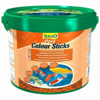 Tetra (Тетра) Pond Colour Sticks - Сухой корм в виде палочек для окраса прудовых рыб (10 л) в E-ZOO