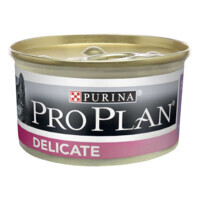 Purina Pro Plan (Пурина Про План) Delicate Turkey Cat - Консервированный корм с индейкой для кошек с чувствительным пищеварением (мусс) (85 г) в E-ZOO