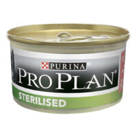 Purina Pro Plan (Пуріна Про План) Sterilised Tuna Salmon Cat - Вологий корм з тунцем та лососем для дорослих стерилізованих кішок (шматочки в паштеті) (85 г) в E-ZOO