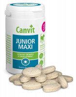 Canvit (Канвит) Junior Maxi - Комплекс витаминов для здорового роста и развитие щенков и молодых собак крупных пород на каждый день (230 г (76 шт.))