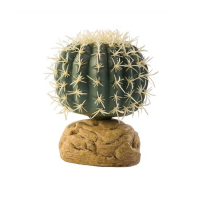 Exo Terra (Экзо Терра) Desert Plant Barrel Cactus - Пластиковое декоративное растение для террариума (12 см) в E-ZOO