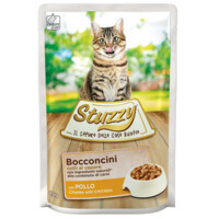 Stuzzy (Штузі) Cat Chicken - Консервований корм з куркою для котів (шматочки в соусі) (100 г) в E-ZOO