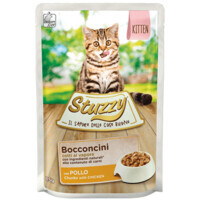 Stuzzy (Штузі) Cat Kitten - Консервований корм з куркою для кошенят (шматочки в соусі) (100 г) в E-ZOO