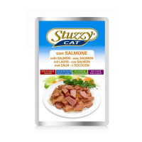 Stuzzy (Штузи) Cat Salmon - Консервированный корм с лососем для котов (кусочки в соусе) (100 г)