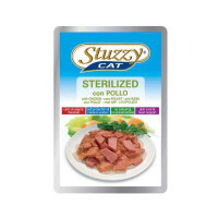 Stuzzy (Штузи) Cat Sterilized Chicken - Консервированный корм с курицей для стерилизованных кошек (кусочки в соусе) (100 г)