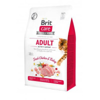 Brit Care (Брит Кеа) Cat Grain-Free Adult Activity Support - Сухой беззерновой корм с индейкой и курицей для взрослых кошек с высоким уровнем активности (7 кг) в E-ZOO