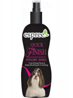 Espree (Эспри) Quick Finish Styling Spray - Косметическое средство для сокращения времени высыхания, легкого расчесывания и комбинированной укладки шерсти собак