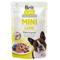 Brit Care (Брит Кеа) Mini Lamb - Влажный корм c ягненком для собак мелких и мини-пород (филе в соусе) (85 г)