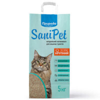 ТМ "Природа" Sani Pet - Крупный бентонитовый наполнитель для кошачьих туалетов (5 кг) в E-ZOO