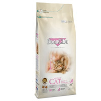 BonaCibo (БонаСибо) Adult Cat Light&Sterilized - Сухой корм с мясом курицы, анчоусами и рисом для взрослых стерилизованных котов и кошек с лишним весом (2 кг) в E-ZOO