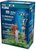 JBL (ДжиБиЭль) ProFlora m501 - СО2-система для аквариумных растений, полный комплект для аквариумов объемом до 400 л (m501)