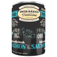 Oven-Baked (Овен-Бекет) Tradition Dog Fresh Salmon - Консервований беззерновой корм зі свіжим м'ясом лосося для собак (паштет) (354 г) в E-ZOO