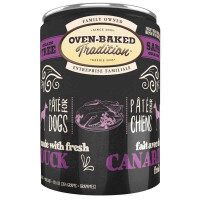 Oven-Baked (Овен-Бэкет) Tradition Dog Fresh Duck&Vegetables - Консервированный беззерновой корм со свежим мясом утки для собак (паштет) (354 г)