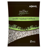 AquaEL (АкваЭль) Natural Aquarium Substrate Aqua Decoris Dolomite 2-4 mm - Натуральный белый доломитовый гравий для аквариума зернистостью 2-4 мм (10 кг)
