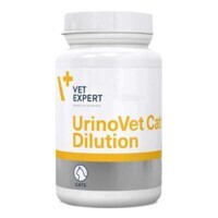 VetExpert (ВетЭксперт) UrinoVet Cat Dilution - Препарат для подкисления мочи кошек с проблемами мочевыводящих путей (45 капсул) в E-ZOO