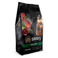 Savory (Сейвори) Fresh Lamb Adult Small Breeds - Сухой корм из свежего мяса ягненка для собак малых пород (8 кг) в E-ZOO