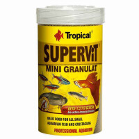 Tropical (Тропикал) Supervit MINI Granulat - Сухой корм в гранулах для всех аквариумных рыб (10 г)