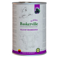 Baskerville (Баскервиль) Super Premium Kalb Mit Brombeeren - Консервы c телятиной и ежевикой для щенков (400 г)