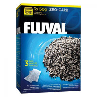 Fluval (Флювал) Zeo-Carb - Наповнювач для фільтра активоване вугілля та цеоліт (450 г) в E-ZOO