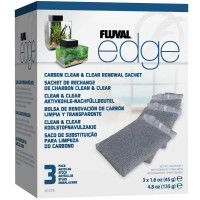 Fluval (Флювал) Edge - Наполнитель для фильтра - активированный уголь (3х45 г)